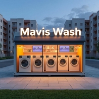 Estación de Lavandería Móvil - Todo lo que Necesitas para Iniciar Tu Negocio de Lavandería Laundry Station One