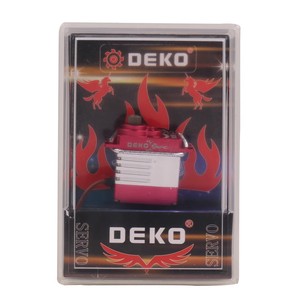 Deko Hv1295 Servomoteur métallique à double roulement à couple élevé pour hélicoptère RC 380 470 30e - Product Image 3