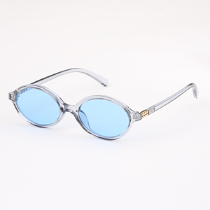 Gafas de Sol de Moda 2025, Diseño Ovalado Estrecho, Montura Completa, Protección UV400, Lentes con Color Pantone Disponible, Unisex, Montura de PC, Lentes de AC - Product Image 1