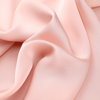 Tissu satiné liquide blanc extensible en polyester, matière de lingerie sexy pour femmes, satin de duchesse, satin américain pour mariage