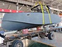 Bateau de travail de luxe en aluminium léger pour la pêche en mer et les sports nautiques - Conception haute durabilité, capacité de charge de 8 tonnes