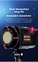 Lampes de photographie de studio BD400-SS, utilisation en studio, 100W 220V avec télécommande pour diffusion en direct