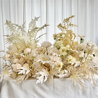 Boule de fleurs artificielles OEM, centre de table de mariage, décoration florale en soie pour banquet, réception, célébration, fête