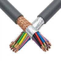 Doppelt Abgeschirmter Flammhemmender Mehradrig-Kabelstrang 18AWG Verzinntes Kupfer PVC-Isoliert Geschirmt Industrielles Auto-Heizkabel Typ 758