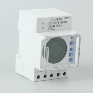 Minuteur mécanique Sul181d 230V 1A 24 heures pour éclairages publics industriels - Product Image 1
