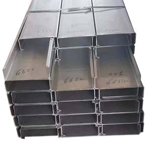 Venta al por mayor personalizado 63mm x 40mm x 5mm canales de acero inoxidable sistema de montaje solar <span class=keywords><strong>Purlin</strong></span> para la construcción de estructuras de acero - Product Image 4