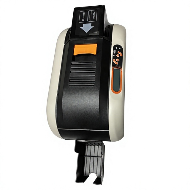 Hiti CS200E Double-Sided Desktop PVC Card Printer 1400 Cards Per Hour with Matte Finish in Stock