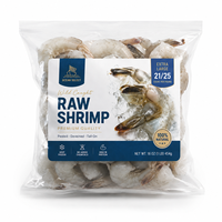 Étiquettes personnalisées pour crevettes, étanches, pour produits surgelés, viande, aliments froids, fruits de mer, autocollantes, écologiques, pour emballage
