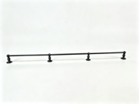 Poteaux de clôture décoratifs en cuivre sur mesure pour étagères, supports de cloisonnement, garde-corps de sécurité pour rayonnages de rangement domestiques