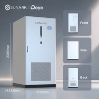Armoire BESS extérieure de 261 kWh avec onduleur Deye de 125 kW, système de stockage d'énergie solaire à batterie au lithium pour projet de micro-réseau solaire