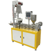 Petite machine d'extrusion de film soufflé automatique LDPE/HDPE/PP avec moteur haute précision pour usage en laboratoire