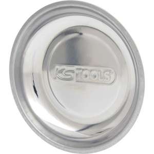 KS TOOLS-800,0150 Bandeja magnética de acero inoxidable, Ø 150mm - EAN 4042146163009 ACCESORIOS TALLERES RODANTES - Product Image 1