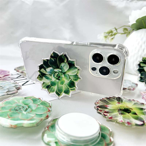 Simpatici portatelefono pieghevole espandibile con impugnatura a fiori porta <span class=keywords><strong>telefono</strong></span> per tutti gli Smartphone - Product Image 3