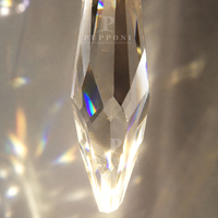 Lustre suspendu multi-gouttes en cristal avec câble réglable pour escalier duplex, villa, éclairage d'entrée