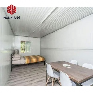 Thiết kế tái chế tiết kiệm năng lượng Kinh Tế Xanh nanxiang tùy chỉnh gấp container nhà với thép Sandwich Panel vật liệu - Product Image 1