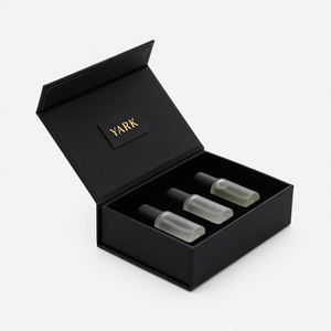 Nuevas llegadas de diseño de lujo, botella de perfume vacía de 30ml, 50ml, 100ml con impresión de logotipo personalizado y caja. - Product Image 3