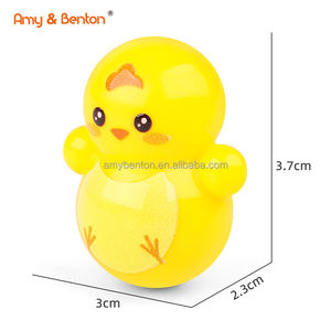 OEM Mini animal gobelet jouet Roly-poly auto-redresseur poupée Fidget jouets en vrac pour Pâques salle de classe prix Pinata remplisseurs - Product Image 2