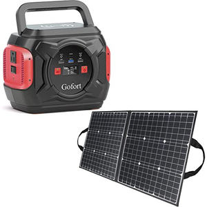 DB GOFORT 320W Portable <b>Power</b> Station with 15W PD 100W 100W 18V Wireless <b>Charger</b> 292Wh Included Portable <b>Solar</b> Panel Model EB70 - Product Image 1