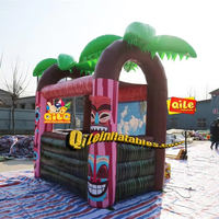 Kiosque-bar gonflable d'extérieur pour les fêtes d'été, équipement de jeux aquatiques pour piscine et plage