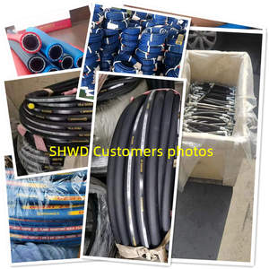 EN 853 R2/2SN 1/<span class=keywords><strong>4</strong></span> дюймов Гидравлический резиновый шланг - Product Image 4
