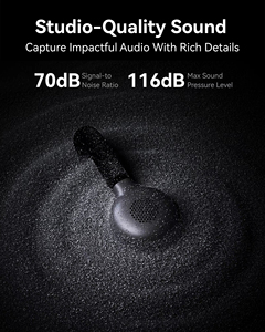 Hollyland Lark M2S microfono a condensatore senza fili per iPhone <span class=keywords><strong>Android</strong></span> cancellazione del rumore per fotografia <span class=keywords><strong>Vlogging</strong></span> interviste - Product Image 3