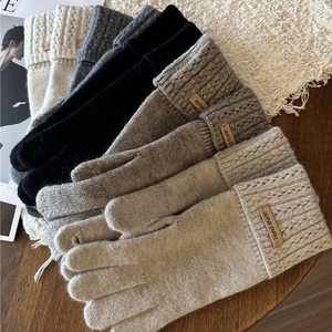 Guantes Tejidos Coreanos <span class=keywords><strong>de</strong></span> Alta Calidad para Mujer, sin Dedos, con Protección para Pantalla Táctil, Lavables, <span class=keywords><strong>de</strong></span> Dedo Completo - Product Image 6
