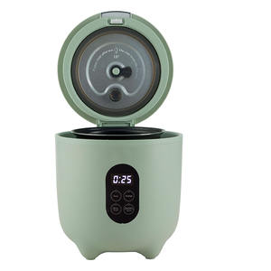หม้อหุงข้าวอัตโนมัติขนาดเล็ก 300 วัตต์ ความจุ 0.4 ลิตร ตัวเครื่องทำจากพลาสติก หุงข้าวเร็ว สำหรับ 2-5 คน ใช้ในครัวเรือน พร้อมถ้วยตวงแบบพาย ใช้ในโรงแรมได้ - Product Image 4