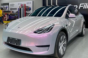 Proveedor de Vinilo PET para Envoltura de Automóviles, Color Gris Volcánico, Película de Alto Brillo que Cambia de Color, Rollo a Granel de 6.5/8.5mil 7.5mil, Rollo de Película para Envoltura de Automóviles - Product Image 2