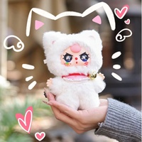 Série de figurines Baby Three Billionaire Cat : Boîte mystère, figurine en vinyle décorative, pendentif mignon, jouet en peluche