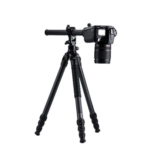 Fotopro Extender Horizontal Centre Upside Down Tripod Extension Arm Carbon Fiber Multi-angle Center Column