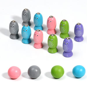 Nouveauté personnalisée pour bébé pince à pêche en bois perle attraper des insectes <span class=keywords><strong>jeu</strong></span> Montessori ressources pédagogiques jouets pour enfants - Product Image 5