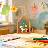 Ornement de nichoir à oiseaux en bois peint à la main, découpé ajouré, maison à oiseaux et fleurs, décoration suspendue pour jardin, patio, mur, porte, intérieur et extérieur