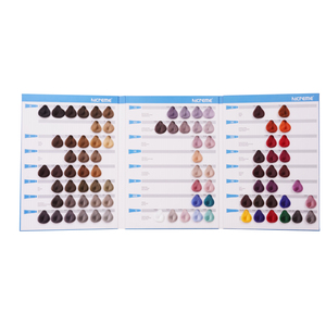 <span class=keywords><strong>Tabella</strong></span> <span class=keywords><strong>colori</strong></span> per <span class=keywords><strong>capelli</strong></span> in fibra Mcreme -87, campioni di colore per <span class=keywords><strong>capelli</strong></span> OEM - Product Image 1