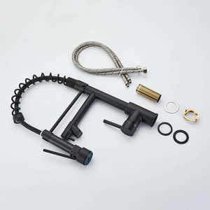 Sensore in acciaio piovoso estrae filtro di qualità miscelatore caldo e freddo <span class=keywords><strong>rubinetti</strong></span> rubinetto cucina - Product Image 2