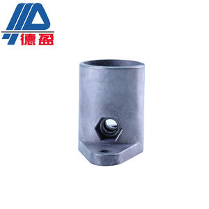 Accesorios de Perfil de Aluminio para Banco de Trabajo Industrial, Base Fija para Tubo Lean con Perfil Plano de Temperatura T5, Piezas de Fijación - Product Image 2