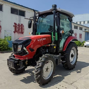 80hp nông nghiệp trang trại máy kéo kết thúc trước loader backhoe thủy lực cabin A/C động cơ máy bơm động cơ bánh răng mang hộp số PLC hoàn toàn - Product Image 3
