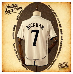 Camiseta Clásica Retro del Equipo de Fútbol C 7, Diseño Original 07 08 2007 2008 <span class=keywords><strong>CR7</strong></span>, Uniforme de Fútbol United con Servicio OEM - Product Image 1