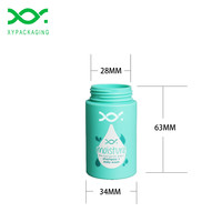 Xypackaging - Botellas de PET Cilíndricas de 30 ml con Dosificador de Espuma y Serigrafía para Champú y Loción