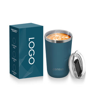 Gobelet à café personnalisé de haute qualité gravé au laser avec logo sur mesure - Product Image 2