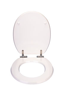 Tapa de Inodoro Moderna en Forma de O <span class=keywords><strong>YYU</strong></span>, Diseño de Madera Colorido con Cierre Suave, Tapa de Inodoro de MDF - Product Image 2