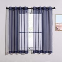 Rideau de fenêtre blanc en Tulle blanc suspendu, Voile de taille personnalisée de Style européen pour la cuisine et la chambre à coucher