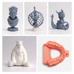 Pour <span class=keywords><strong>ESUN</strong></span> 1kg <span class=keywords><strong>PLA</strong></span> gris résine biosourcée 405nm résine UV pour produit polymère d'imprimante 3D DLP/LCD - Product Image 6