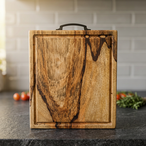 Tabla de Cortar de Madera Rectangular con Asa, Tabla Grande para Preparar Alimentos para el Hogar, Restaurantes y Servicios de Catering - Product Image 1