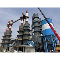 Ensemble d'équipement de four à chaux verticale Quicklime Active Lime Plants avec contrôle par ordinateur