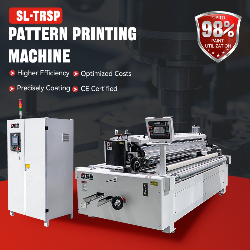 Automatic Pattern Printing Machine High Accuracy Roller Coating Line ...