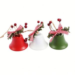 Christmas Bell Ornaments Decorative Xmas Tree Hanging Bells for Holiday Decorations and <b>Festive</b> Promotion <b>Gift</b> Used to Celebrate - Product Image 2