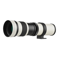 Objectif de caméra Zoom Super téléobjectif MF F/8.3-16 420-800mm monture en T avec anneau adaptateur de montage NEX universel pour appareil photo Sony