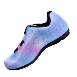Chaussures de cyclisme Baodun, couleur éclatante, semelle en nylon, chaussures de vélo pour femmes - Product Image 2