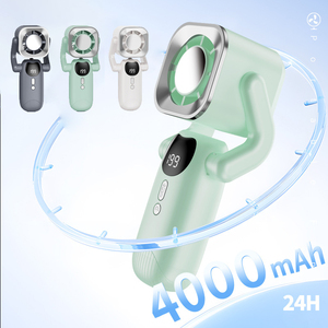 Mini Ventilador Portátil Recargable USB de Alta Velocidad con Tres Nuevas Tecnologías de Refrigeración por Semiconductor y Plegable - Product Image 1