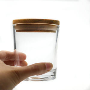 卸売 在庫あり 200ml シリンダー型 空のキャンドルグラス バルク販売 - Product Image 1